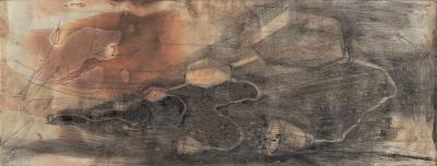 Zone V, Panoramox # 4, tekening, Hendrik Vermeulen