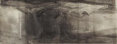Zone V, Panoramox # 6, tekening, Hendrik Vermeulen